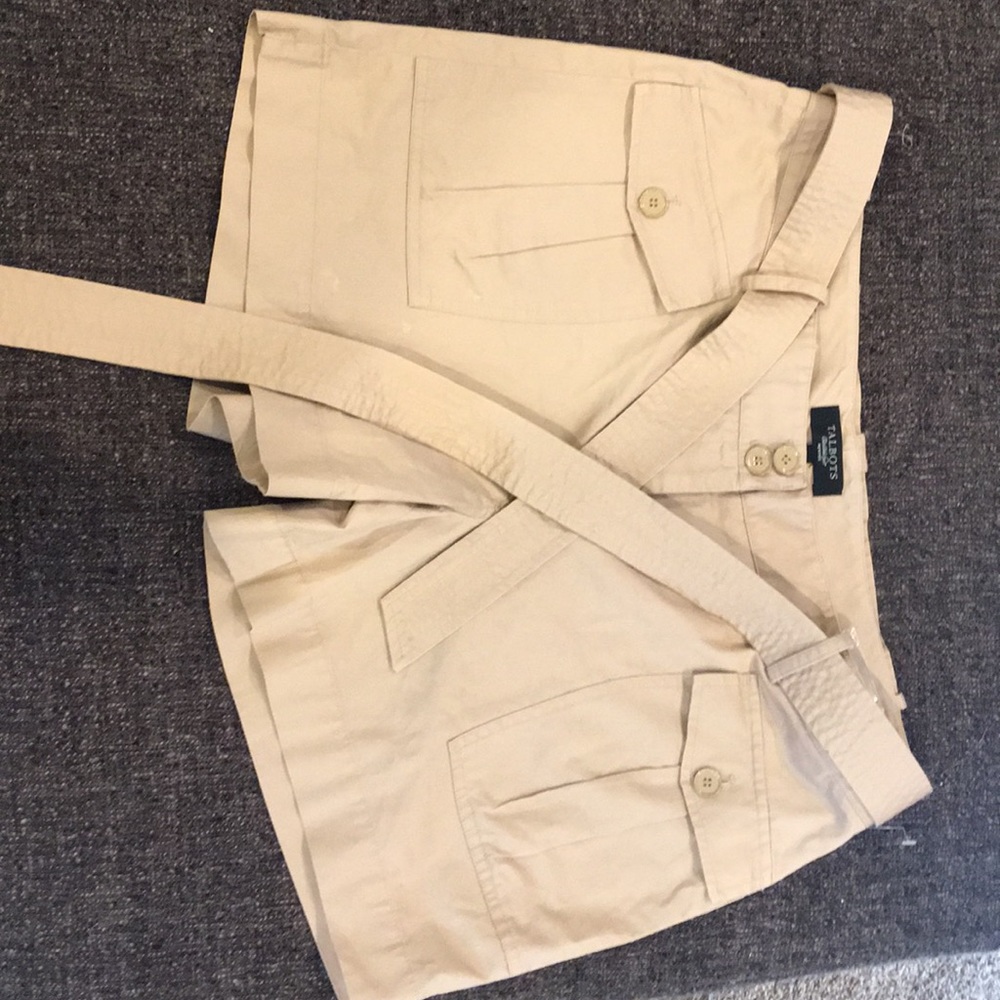 Talbots khaki shorts